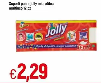 Famila Super5 panni Jolly microfibra multiuso 12pz offerta
