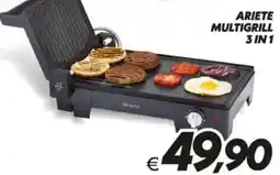 Iper Super Conveniente Ariete multigrill 3 in 1 offerta