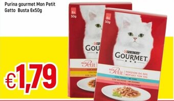 Famila Purina gourmet Mon Petit Gatto Busta 6x50g offerta