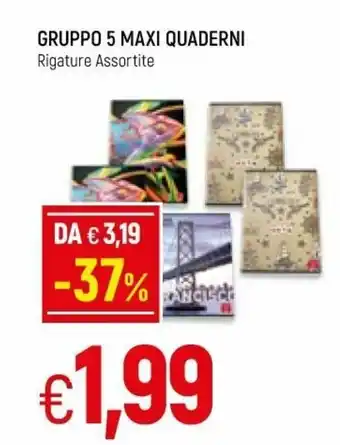 Famila Gruppo 5 Maxi Quaderni offerta
