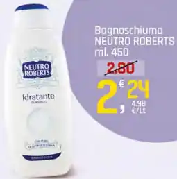 Supermercati Dok Bagnoschiuma NEUTRO ROBERTS offerta