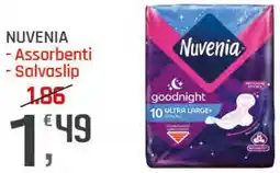 Supermercati Dok NUVENIA - Assorbenti - Salvaslip offerta