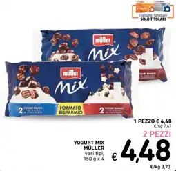 Spazio Conad Yogurt mix MÜLLER offerta