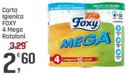 Supermercati Dok Carta Igienica FOXY offerta