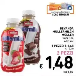 Spazio Conad Bevanda müllermilch MÜLLER offerta