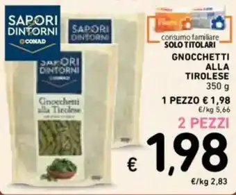 Conad gnocchetti alla tirolese