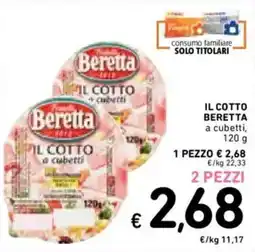 Spazio Conad Il cotto beretta a cubetti offerta