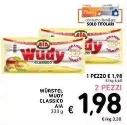 Spazio Conad Würstel wudy classico AIA offerta