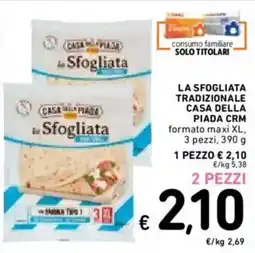 Spazio Conad La sfogliata tradizionale casa della piada crm offerta