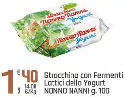 Supermercati Dok Stracchino con Fermenti Lattici dello Yogurt NONNO NANNI offerta