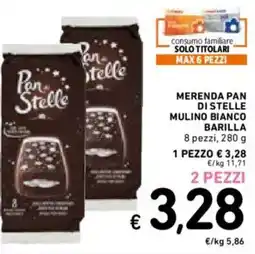 Spazio Conad Merenda pan di stelle mulino bianco BARILLA offerta