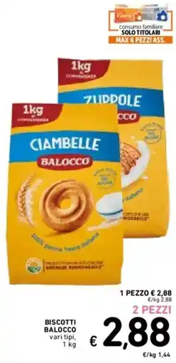 Spazio Conad Biscotti BALOCCO offerta