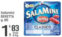 Supermercati Dok Salamini BERETTA offerta
