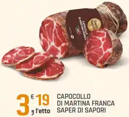 Supermercati Dok Capocollo di martina franca SAPER DI SAPORI offerta