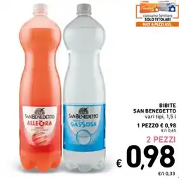 Spazio Conad Bibite SAN BENEDETTO offerta