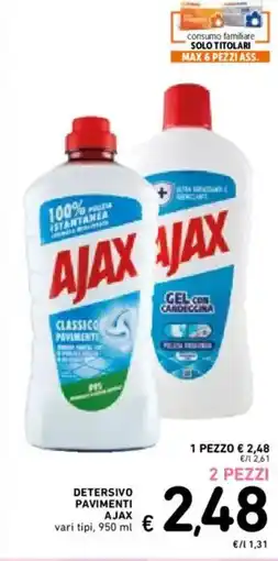 Spazio Conad Detersivo pavimenti AJAX offerta