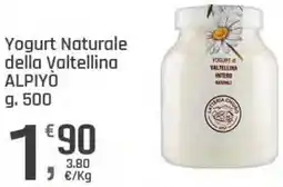 Supermercati Dok Yogurt Naturale della Valtellina ALPIYÒ offerta
