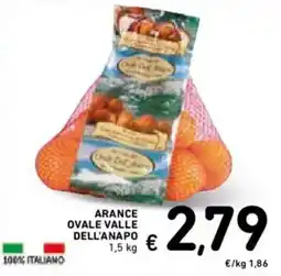 Spazio Conad Arance ovale valle dell'anapo offerta