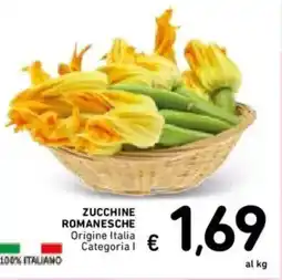 Spazio Conad Zucchine romanesche offerta