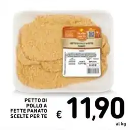 Spazio Conad Petto di pollo a fette panato scelte per te offerta