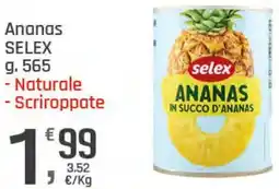 Supermercati Dok Ananas SELEX offerta