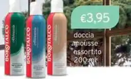 Sirene Blu BOROTALCO doccia mousse offerta