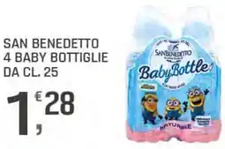 Supermercati Dok San benedetto 4 baby bottiglie offerta