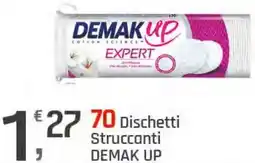 Supermercati Dok 70 Dischetti Struccanti DEMAK UP offerta