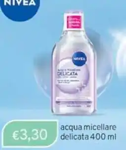 Sirene Blu NIVEA acqua micellare delicata offerta