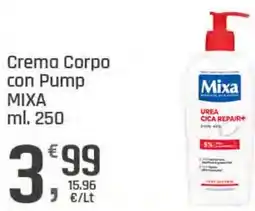Supermercati Dok Crema Corpo con Pump MIXA offerta