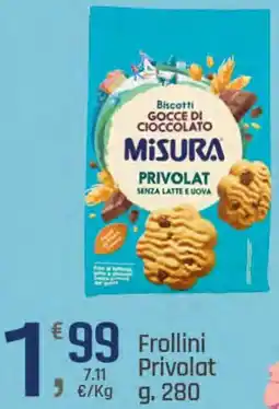 Supermercati Dok Frollini Privolat offerta