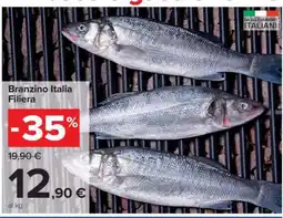 Carrefour Branzino Italia Filiera offerta