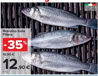 Carrefour Branzino Italia Filiera offerta