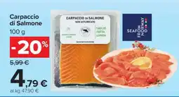 Carrefour CARPACCIO DI SALMONE offerta