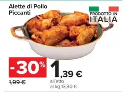 Carrefour Alette di Pollo Piccanti offerta