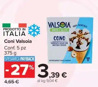 Carrefour Coni Valsoia offerta