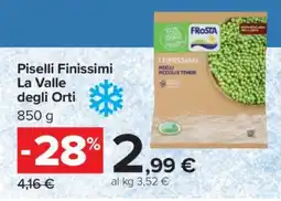 Carrefour Piselli Finissimi La Valle Degli Orti offerta