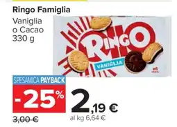 Carrefour Ringo Famiglia offerta