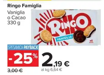 Carrefour Ringo Famiglia offerta