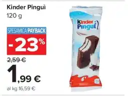 Carrefour Kinder Pinguí offerta
