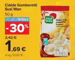 Carrefour Cialde Gamberetti Suzi Wan offerta