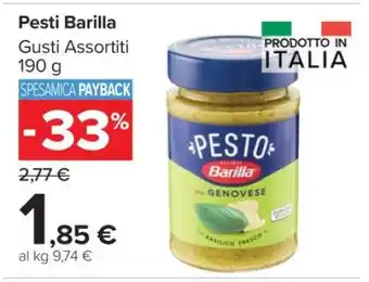 Carrefour Pesti Barilla offerta