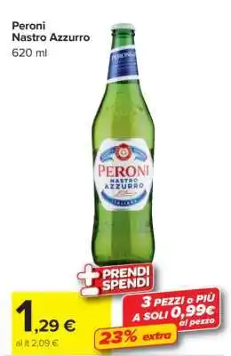 Carrefour Peroni Nastro Azzurro offerta