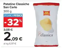 Carrefour Patatine Classiche San Carlo offerta