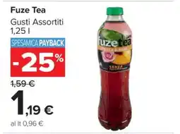 Carrefour Fuze Tea offerta