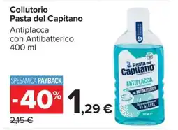 Carrefour Collutorio PASTA DEL CAPITANO offerta