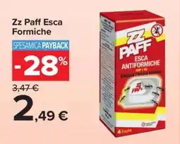 Carrefour Zz Paff Esca Formiche offerta