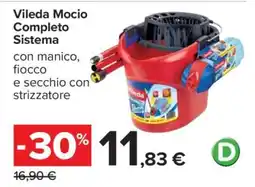 Carrefour Vileda Mocio Completo Sistema offerta
