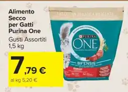 Carrefour Alimento Secco per Gatti Purina One offerta