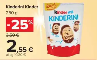 Carrefour Kinderini Kinder offerta